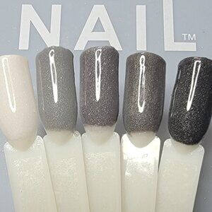 Shades of Grey (Skies) set - Revel Nail dip